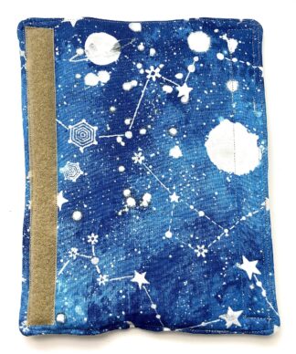 Blue Moon White Dreamcatcher Star Universal Car SUV Seat Belt Cover, Snap Hook, Cushions Seatbelt Shoulder Strap, Padded Soft Padded Quilted 100% Cotton Comfortable Driving, Made in USA Adult Child