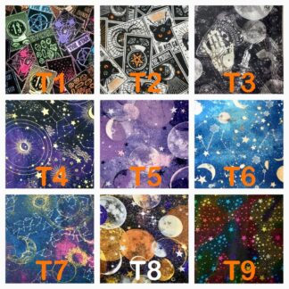 Spider Car Seatbelt Cover, Spiderweb Purple Teal Gold Black, Tarot Card, Soft Padded Cotton, Shoulder Seat Belt Cushion, Neck Strap Pad